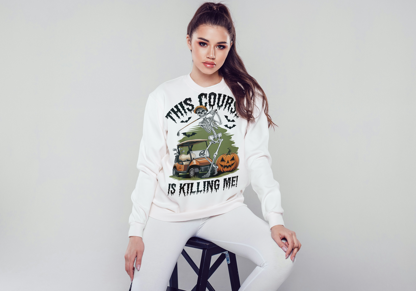 This Course Is Killing Me - Halloween Unisex Sweatshirt